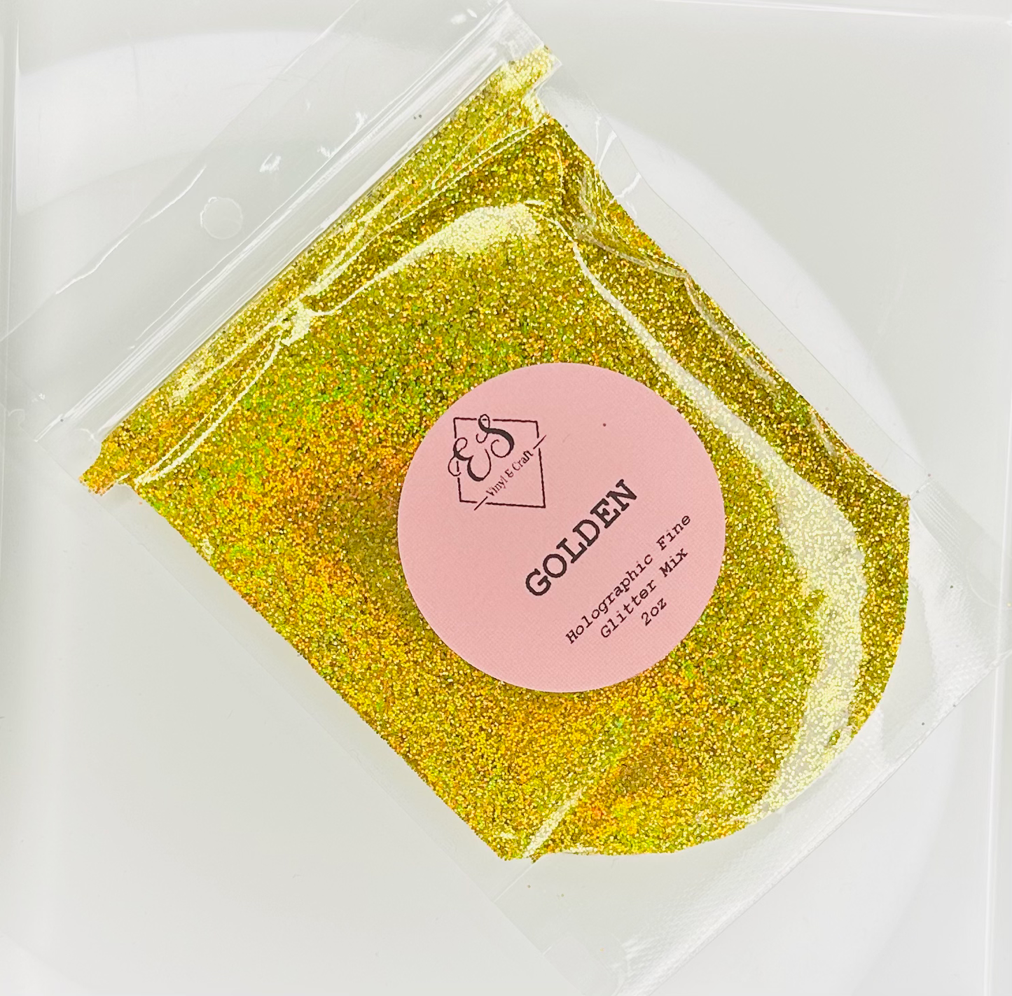 Golden - Holographic Fine Glitter Mix image 0