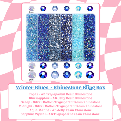 Rhinestone Bling Boxes (3mm, 4mm and 5mm) Contains Approximately 18,600!! image 2