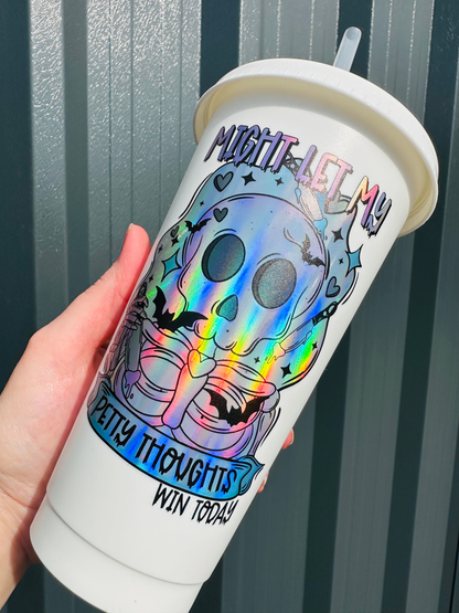 Holographic Decals Printed on Teckwrap Holographic Rainbow Silver image 10