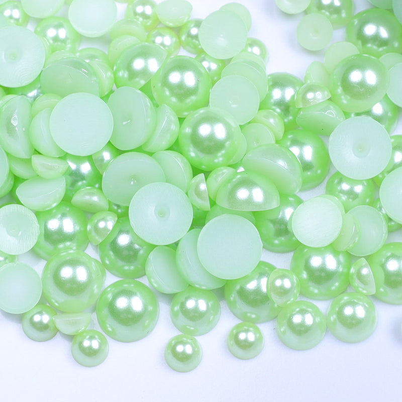 Light Green - Pearl Mix 6mm, 8mm & 10mm image 0