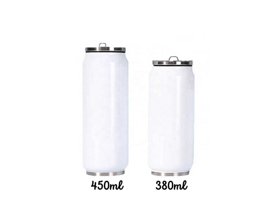 White Sublimation Cans 380ml or 450ml image 0