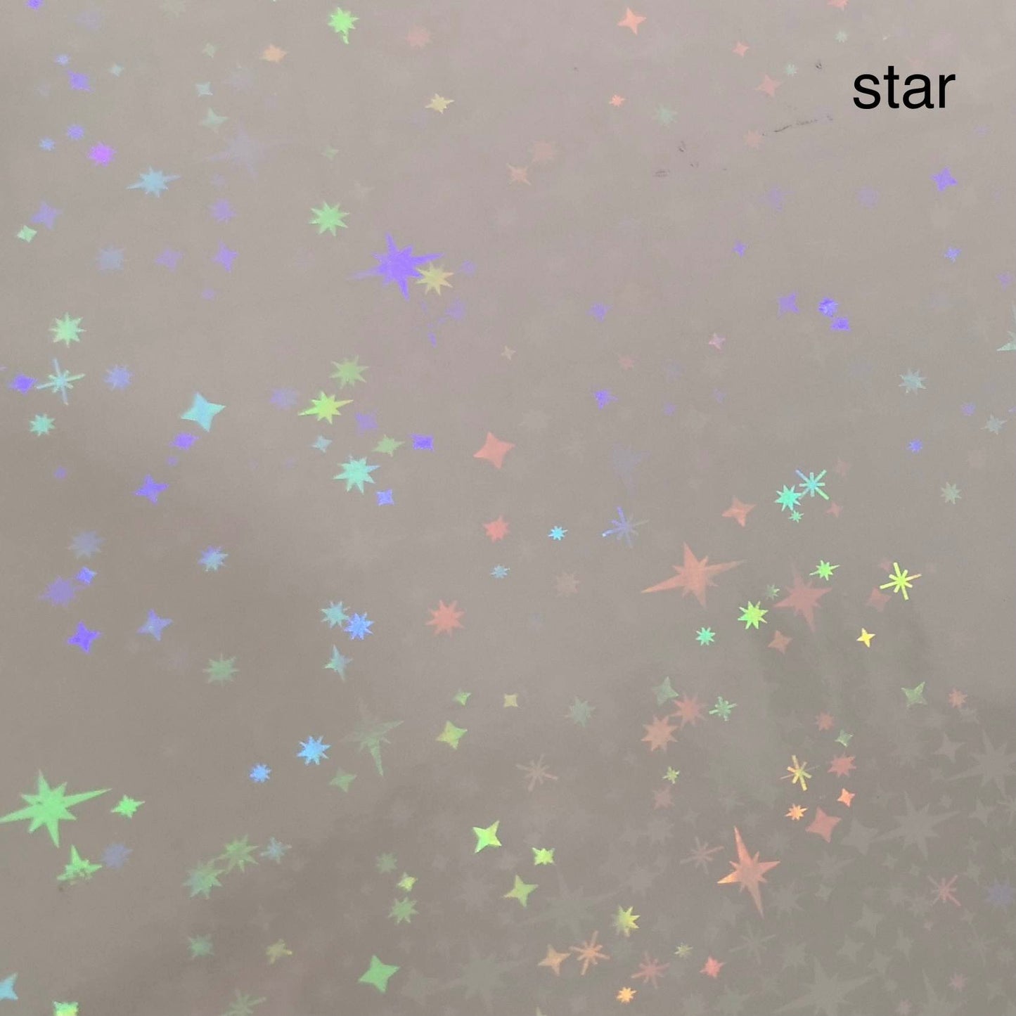 Holographic Overlay Transparent Vinyl Self Adhesive image 11