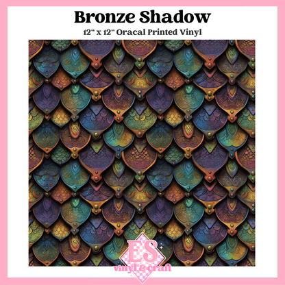 Prismatic Dragon Scale Collection - 12" x 12" Sheet (14 Different De image 5