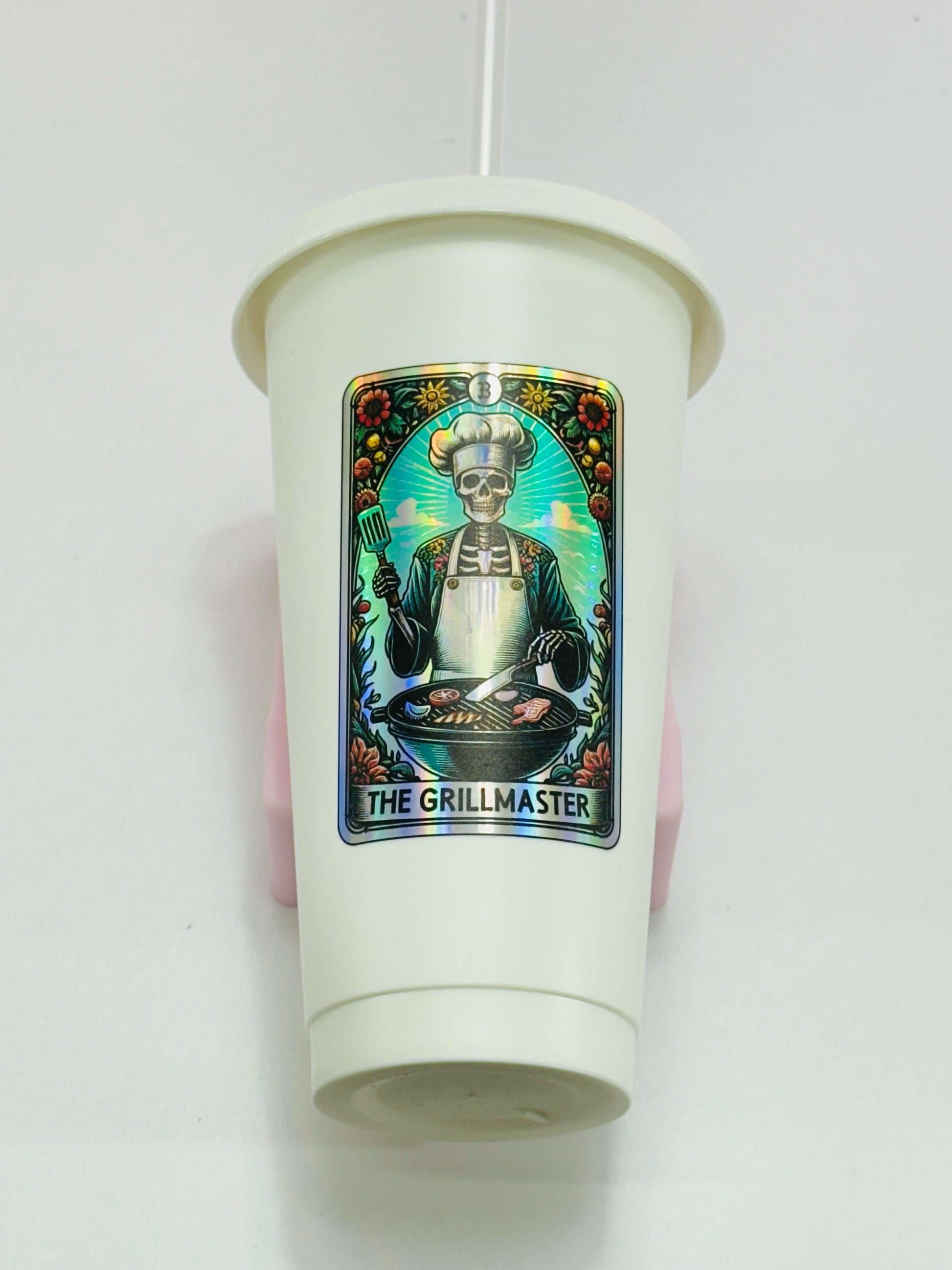 Tarot Card Decals - Teckwrap Holographic Rainbow Silver - Section 4 image 2