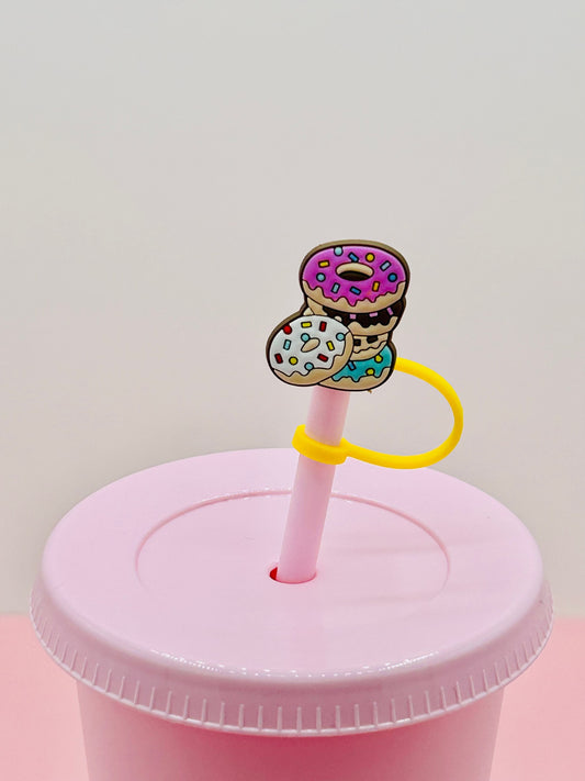 Straw Topper - Doughnut Stack image 0