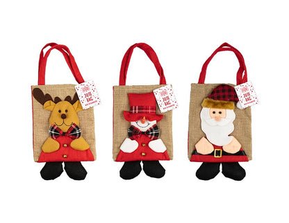 Jute Bag with 3D Character image 0