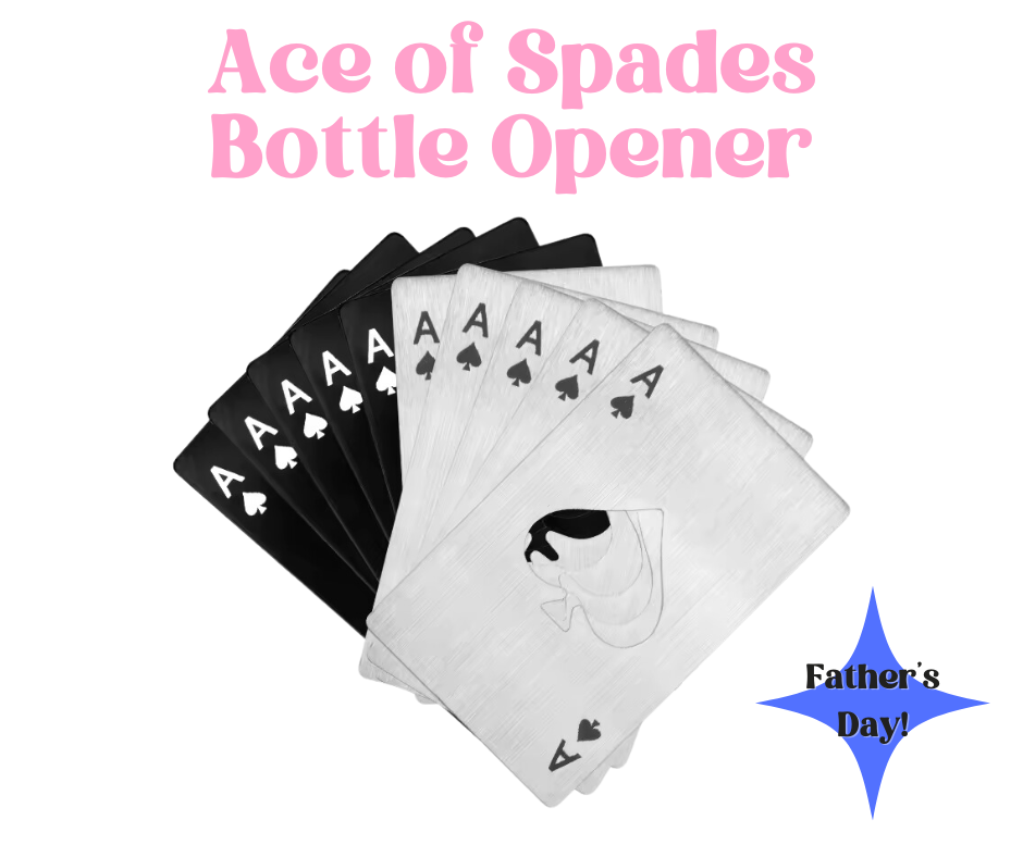 Ace of Spades Bottle Opener image 0