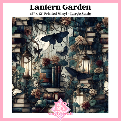 Lantern Garden - Small or Large Scale Options - 12" x 12" Sheet image 2