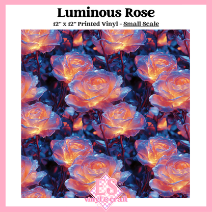 Luminous Rose - Small or Large Scale Options - 12" x 12" Sheet image 1