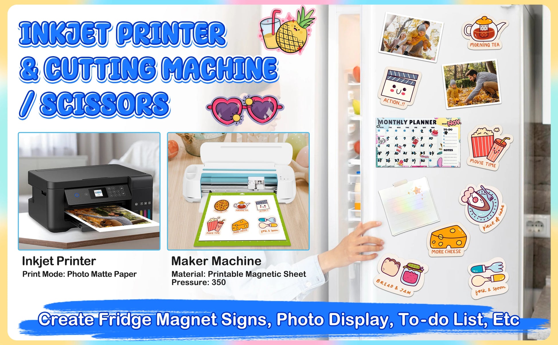Teckwrap Magnetic Ink Jet Printable Sticker Paper image 3
