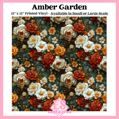 Amber Garden - Small or Large Scale Options - 12" x 12" Sheet image 0