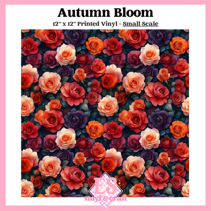 Autumn Bloom - Small or Large Scale Options - 12" x 12" Sheet image 0