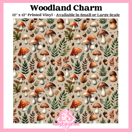 Woodland Charm - Small or Large Scale Options - 12" x 12" Sheet image 0