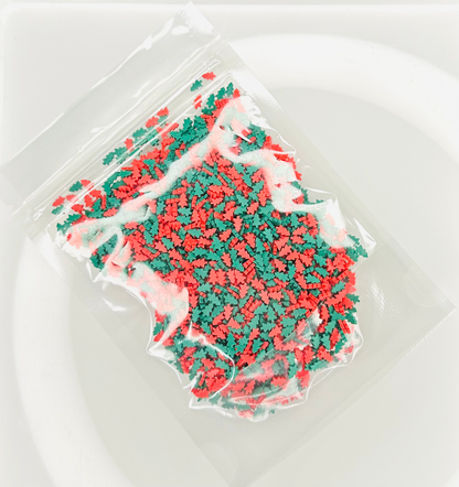 Christmas Trees - Polymer Clay Slices image 1