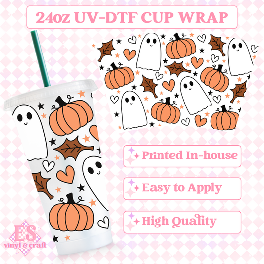 Autumn - UVDTF 24oz Cold Cup Wrap image 0