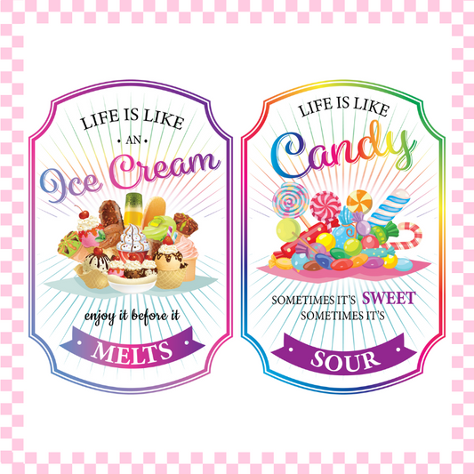 Life is Like Labels image 0