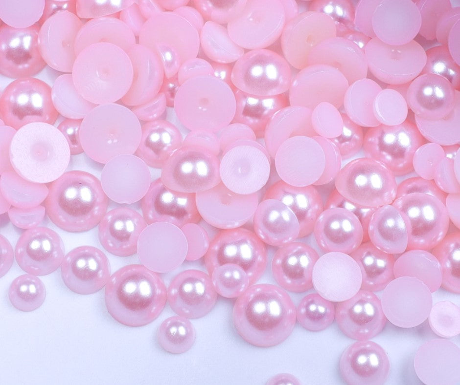 Baby Pink - Pearl Mix 6mm, 8mm & 10mm image 0