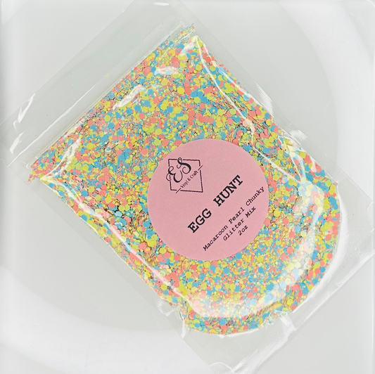 Egg Hunt - Macaroon Pearl Chunky Glitter Mix image 0