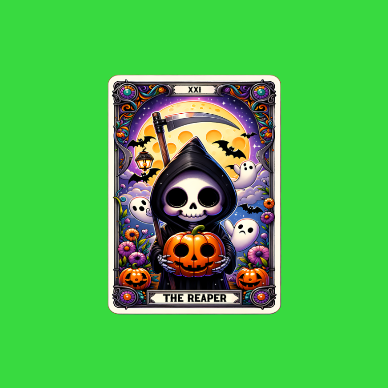 Halloween Tarot Card Decals - Teckwrap Glow in the Dark Section 1 image 9