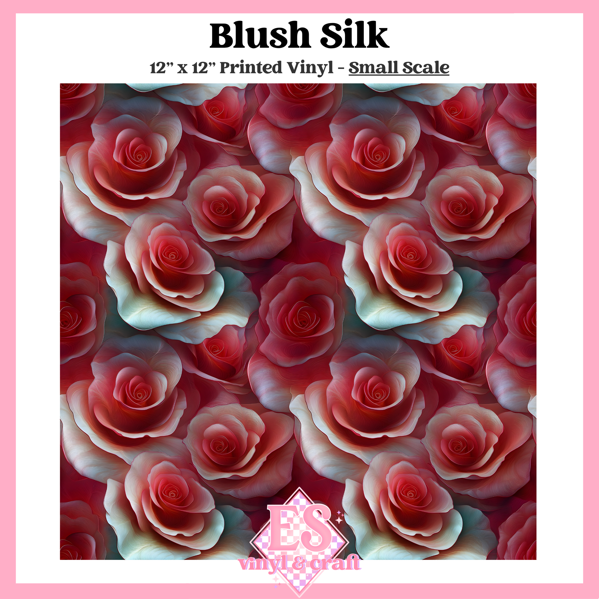 Blush Silk - Small or Large Scale Options - 12" x 12" Sheet image 1