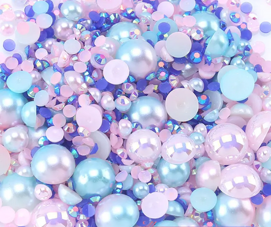Underwater Paradise  - Pearl & Rhinestone Mix image 0