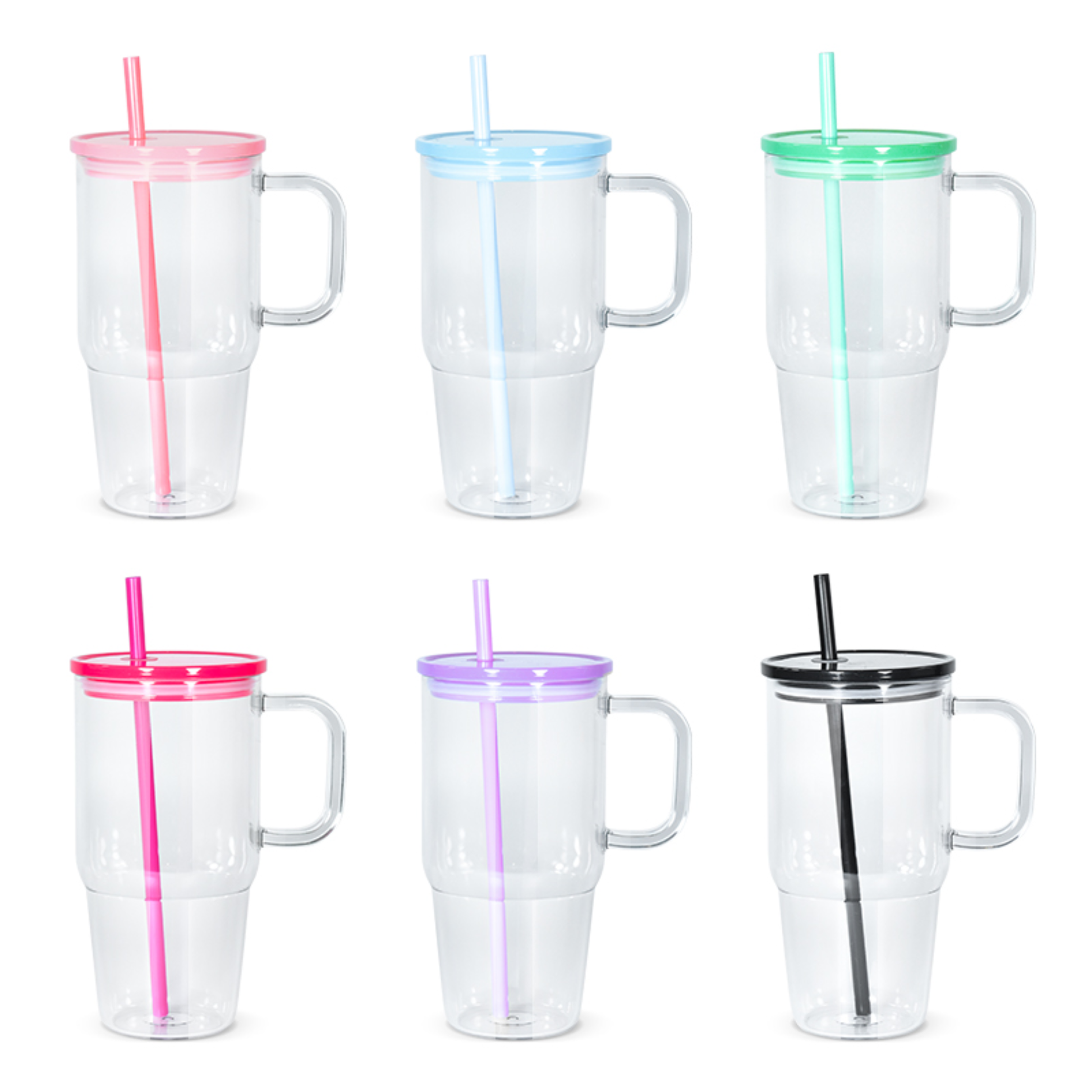 20oz Reusable Travel Ice Coffee Water Bottle Tumblers image 0