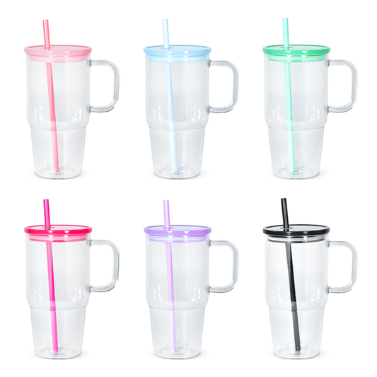 20oz Reusable Travel Ice Coffee Water Bottle Tumblers image 0