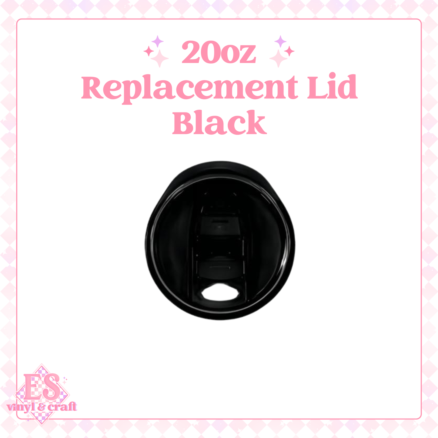 20oz Coloured Replacement Lids image 5