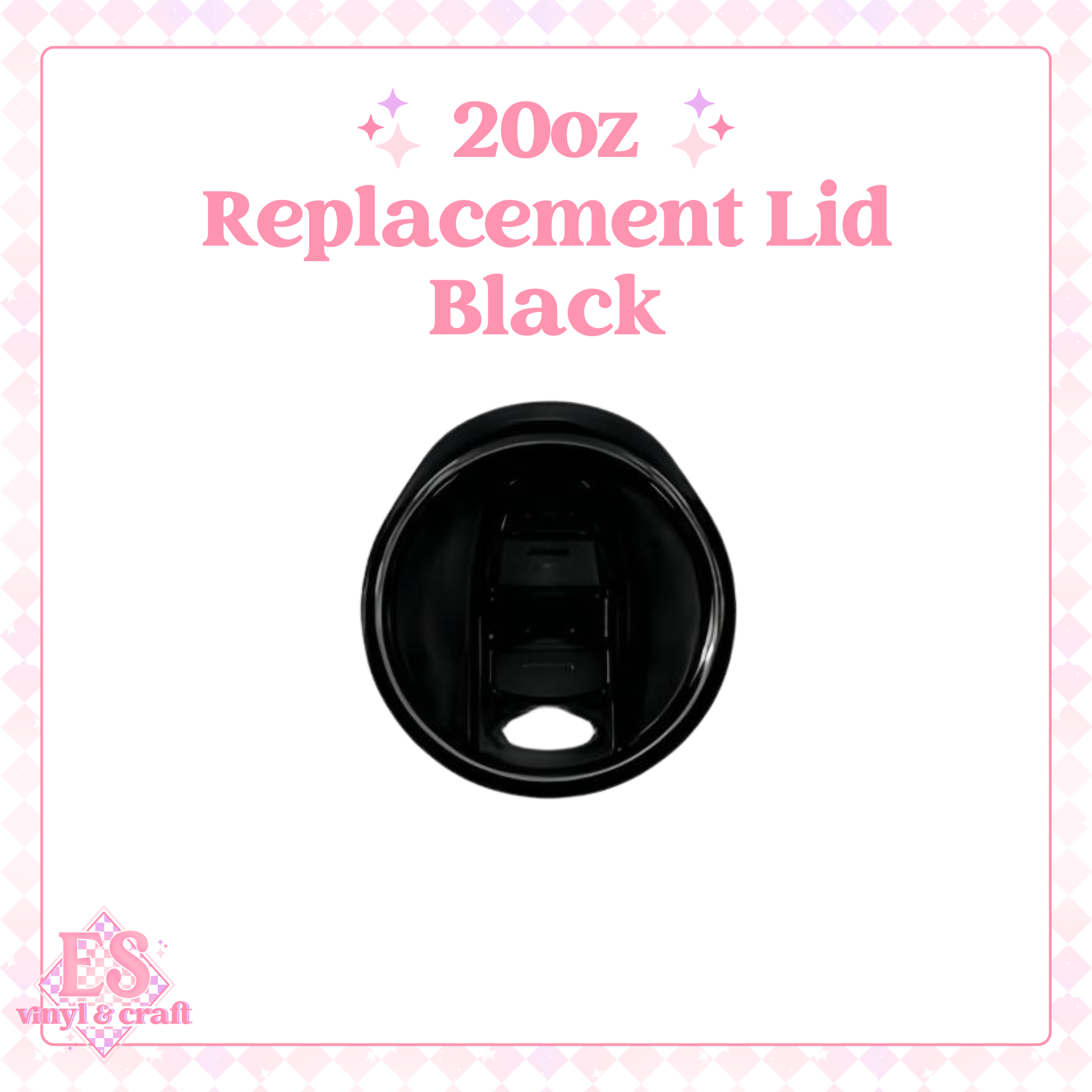 20oz Coloured Replacement Lids image 5