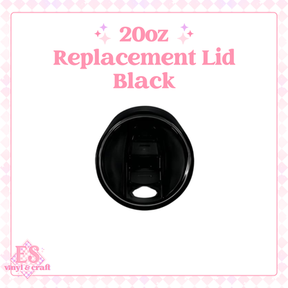 20oz Coloured Replacement Lids image 5