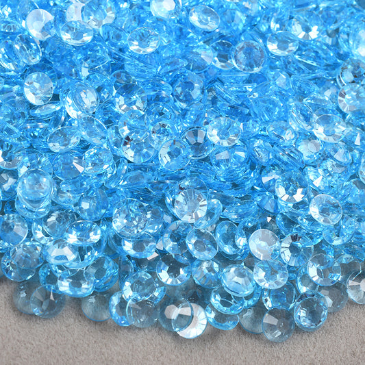 Ocean Blue - Transparent Resin Rhinestones (3mm, 4mm & 5mm) image 0