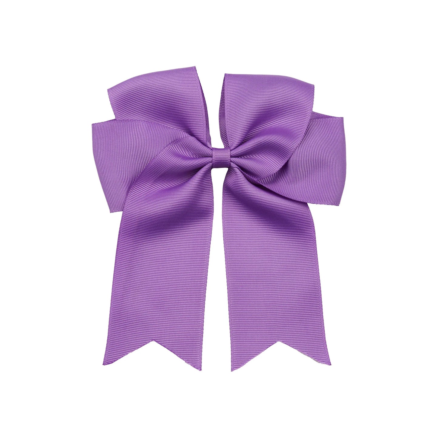 Dovetail Hair Bow Clip 6" - Lavender image 0