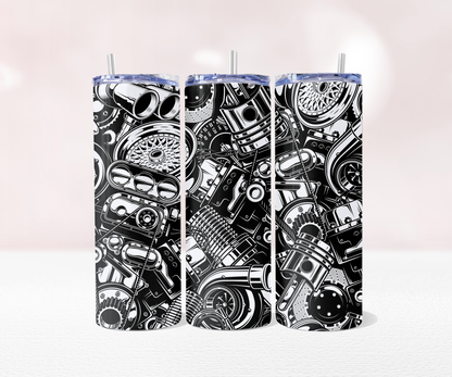 Tools - Full 20oz Tumbler Sublimation Ready To Print image 1