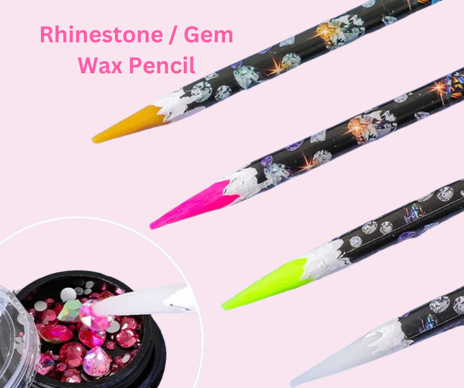 Wax Pencil Rhinestone and Gem Picking image 0