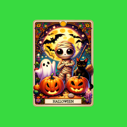Halloween Tarot Card Decals - Teckwrap Glow in the Dark 3 image 3