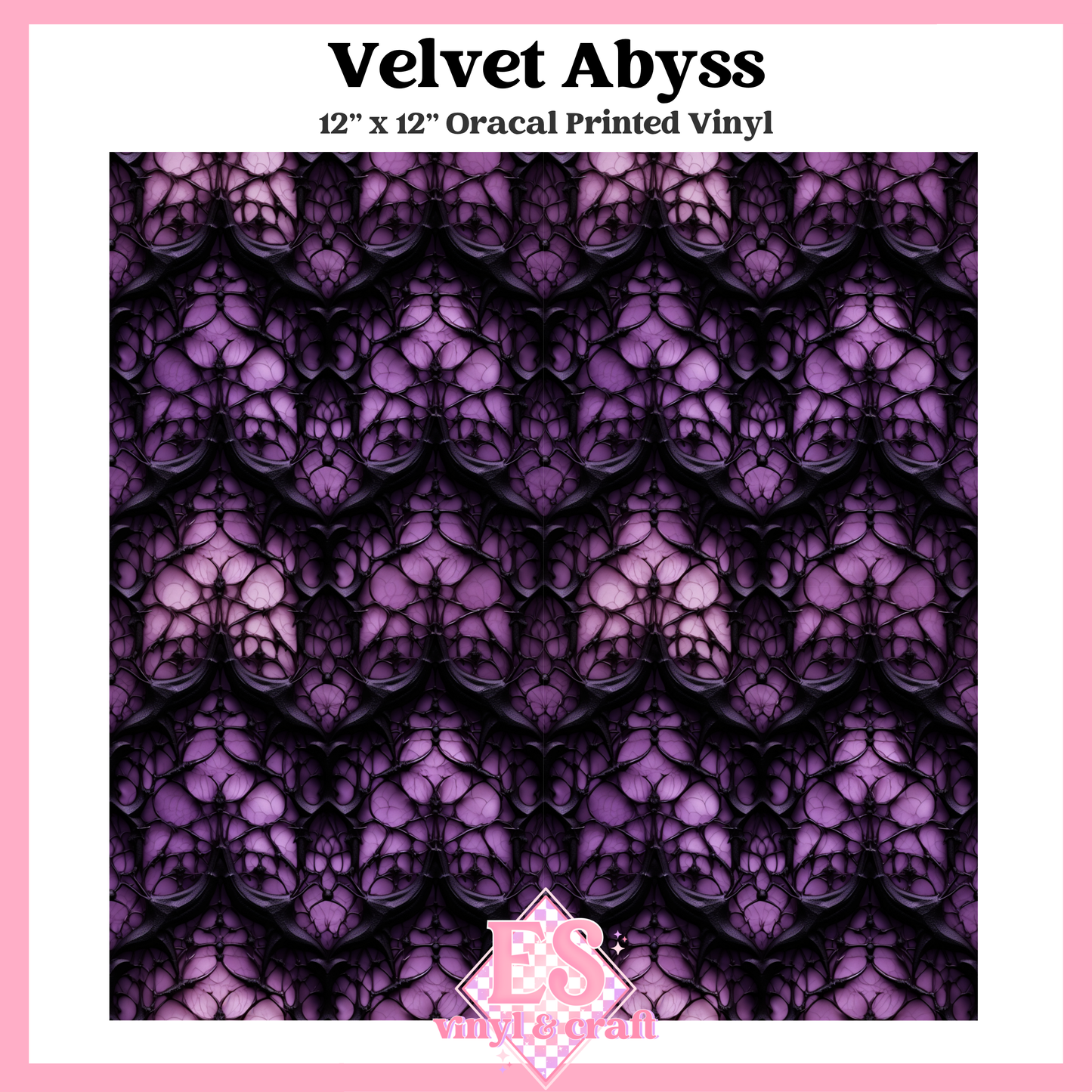 Obsidian Amethyst Collection - 12" x 12" Sheet (12 Different Designs) image 5