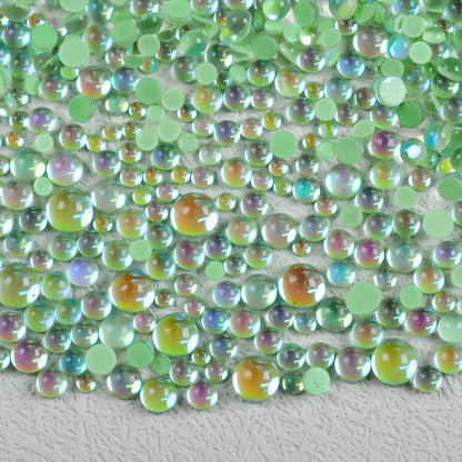Glass Mermaid Pearls - Green image 0