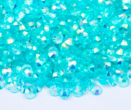 Lagoon - Transparent AB Resin Rhinestones (3mm, 4mm & 5mm) image 0