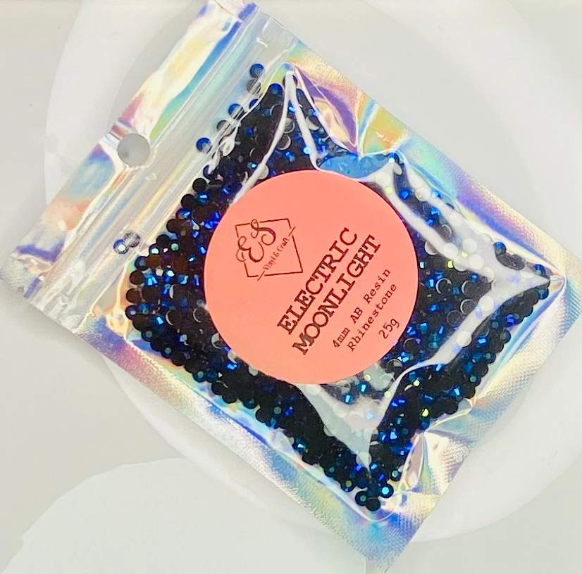 Electric Moonlight  - AB Resin Rhinestones (4mm & 5mm) image 0
