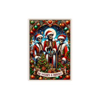 Christmas Tarot Card Decals - Glossy White Self Adhesive Vinyl image 2