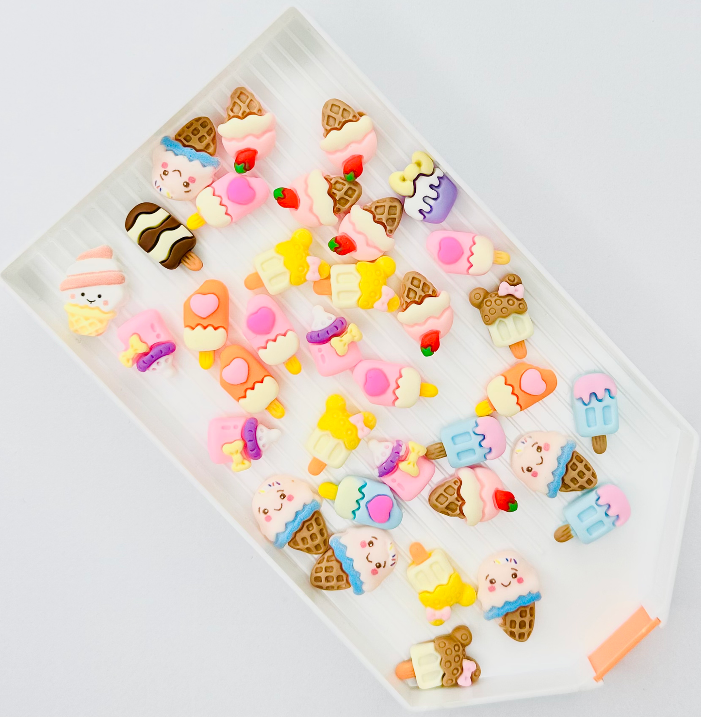 Ice Cream Parlour Cabochon Flat Back Charm (Pack of 10) image 0