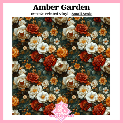 Amber Garden - Small or Large Scale Options - 12" x 12" Sheet image 1