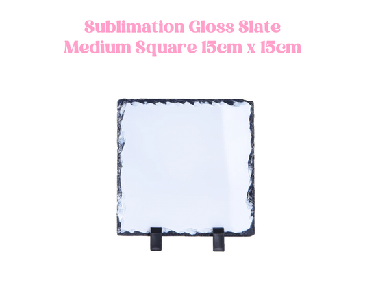 Gloss Slate Small Square - 15cm x 15cm image 0