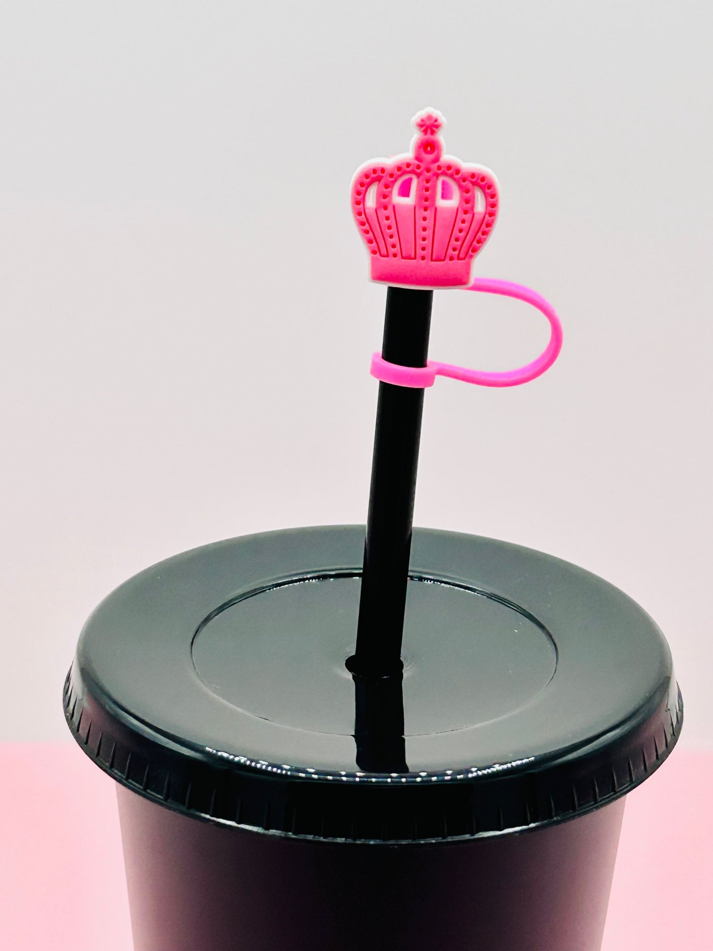 Straw Topper - Princess Crown image 0