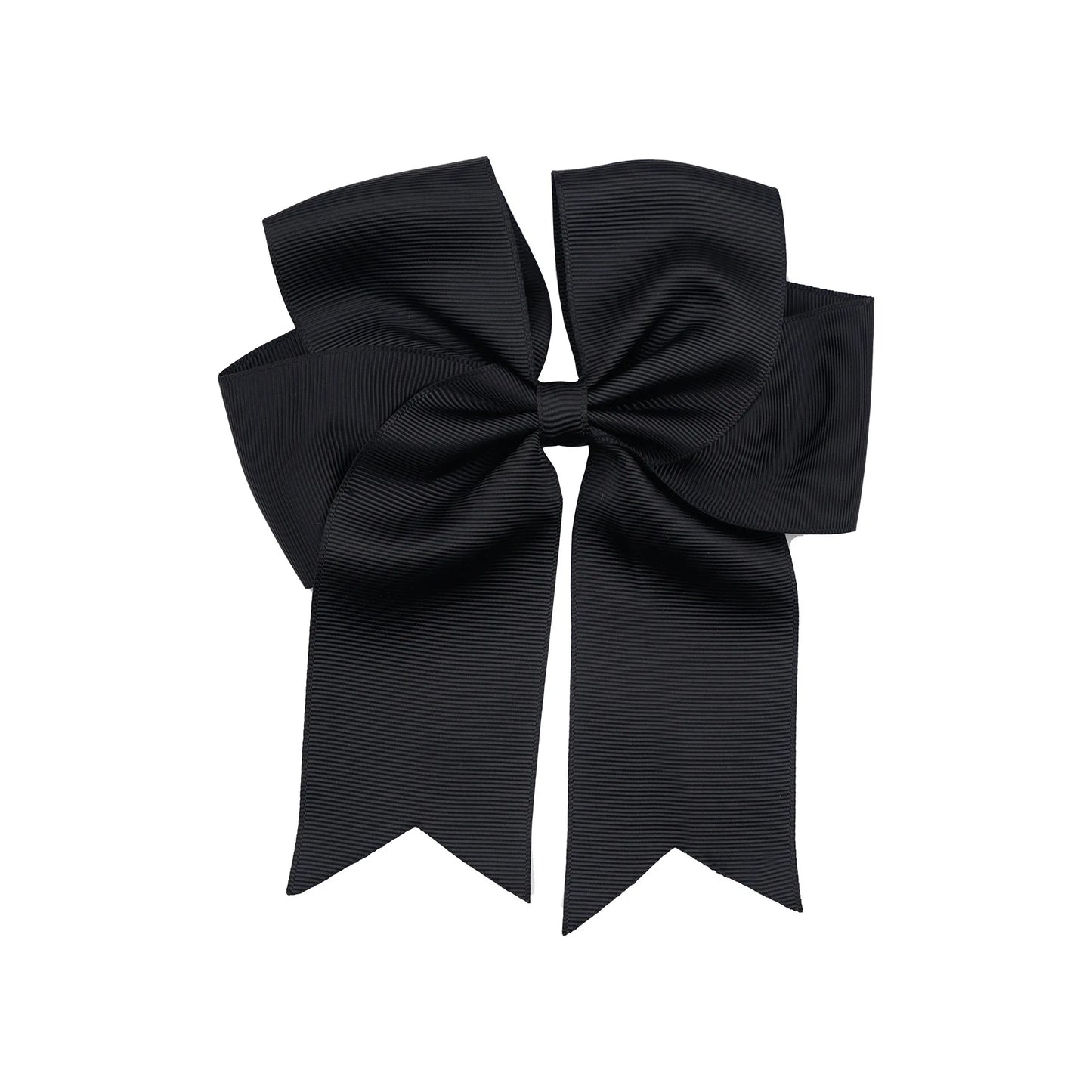 Dovetail Hair Bow Clip 6" - Black image 0