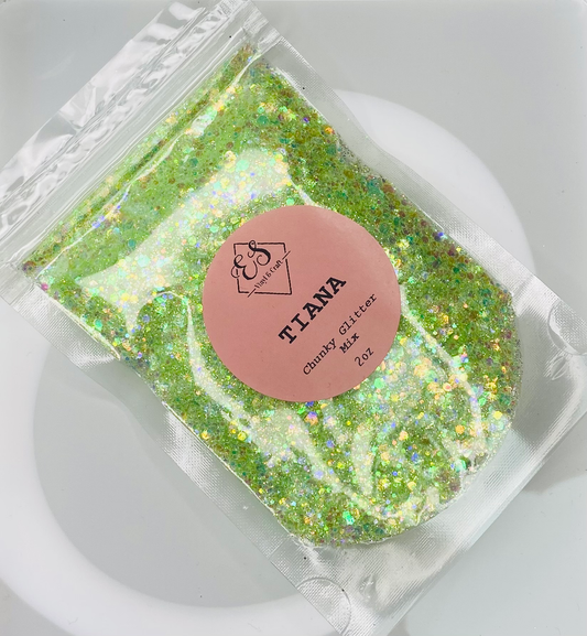 Tiana - Holographic Chunky Glitter Mix image 0