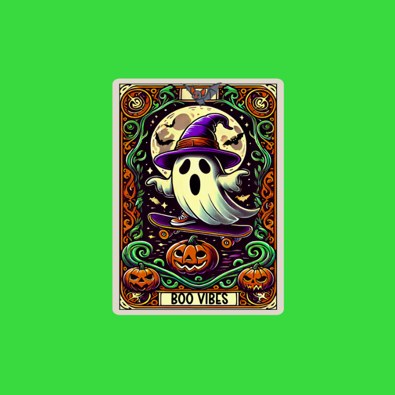 Halloween Tarot Card Decals - Teckwrap Glow in the Dark Section 2 image 9