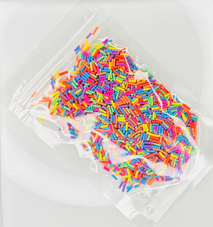 Hundreds and Thousands - Polymer Sprinkles image 1
