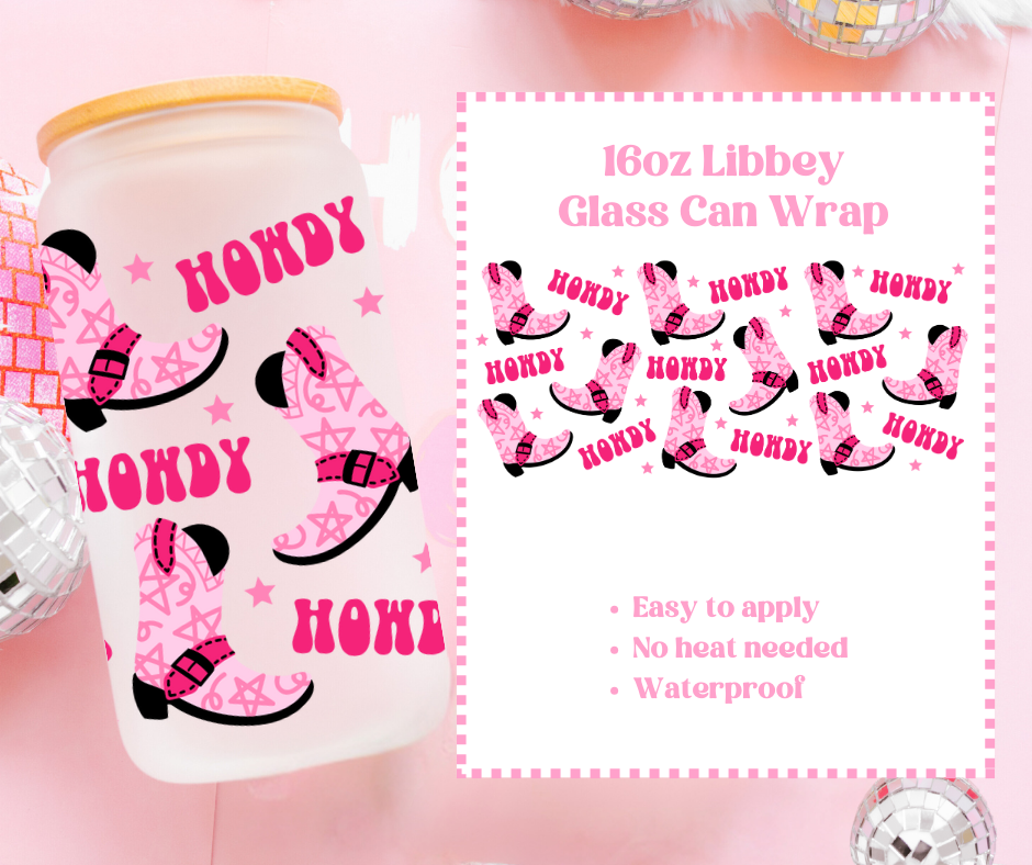 16oz Beer Can / Libbey UV-DTF Transfer image 14