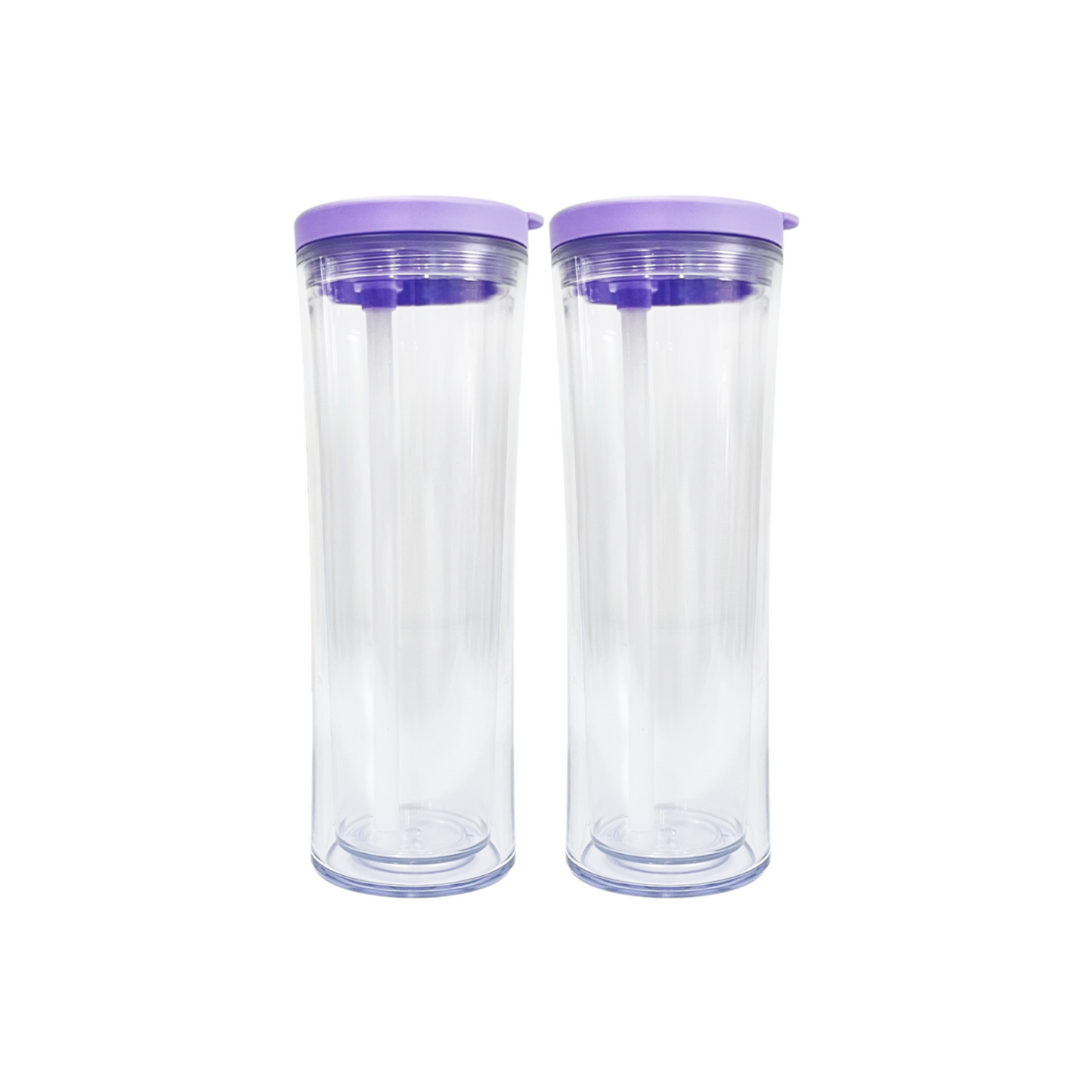 20oz Double Wall Acrylic Water Bottles Pre Drilled and Stoppers image 7